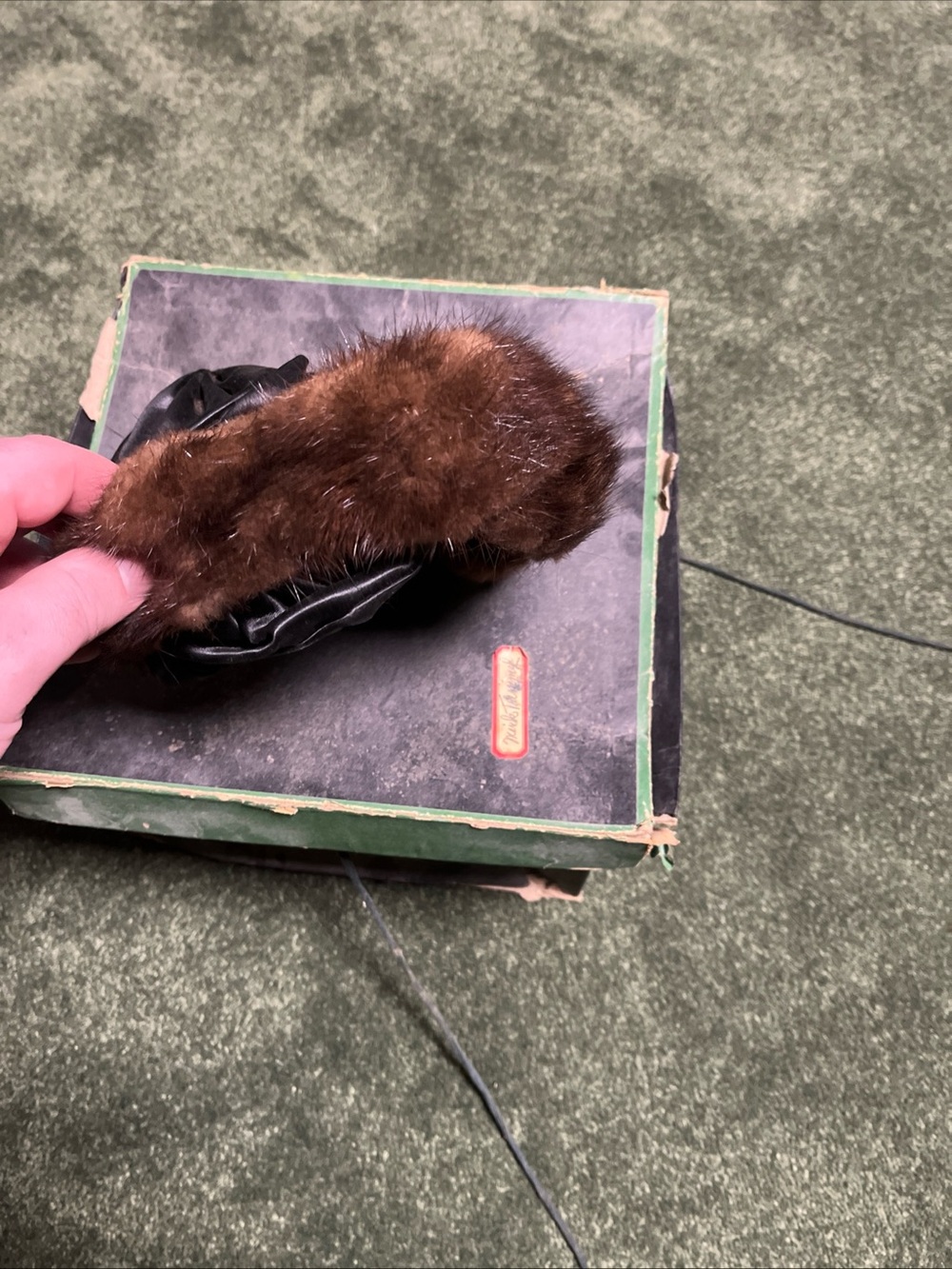 Vintage Brown Fur women’s hat